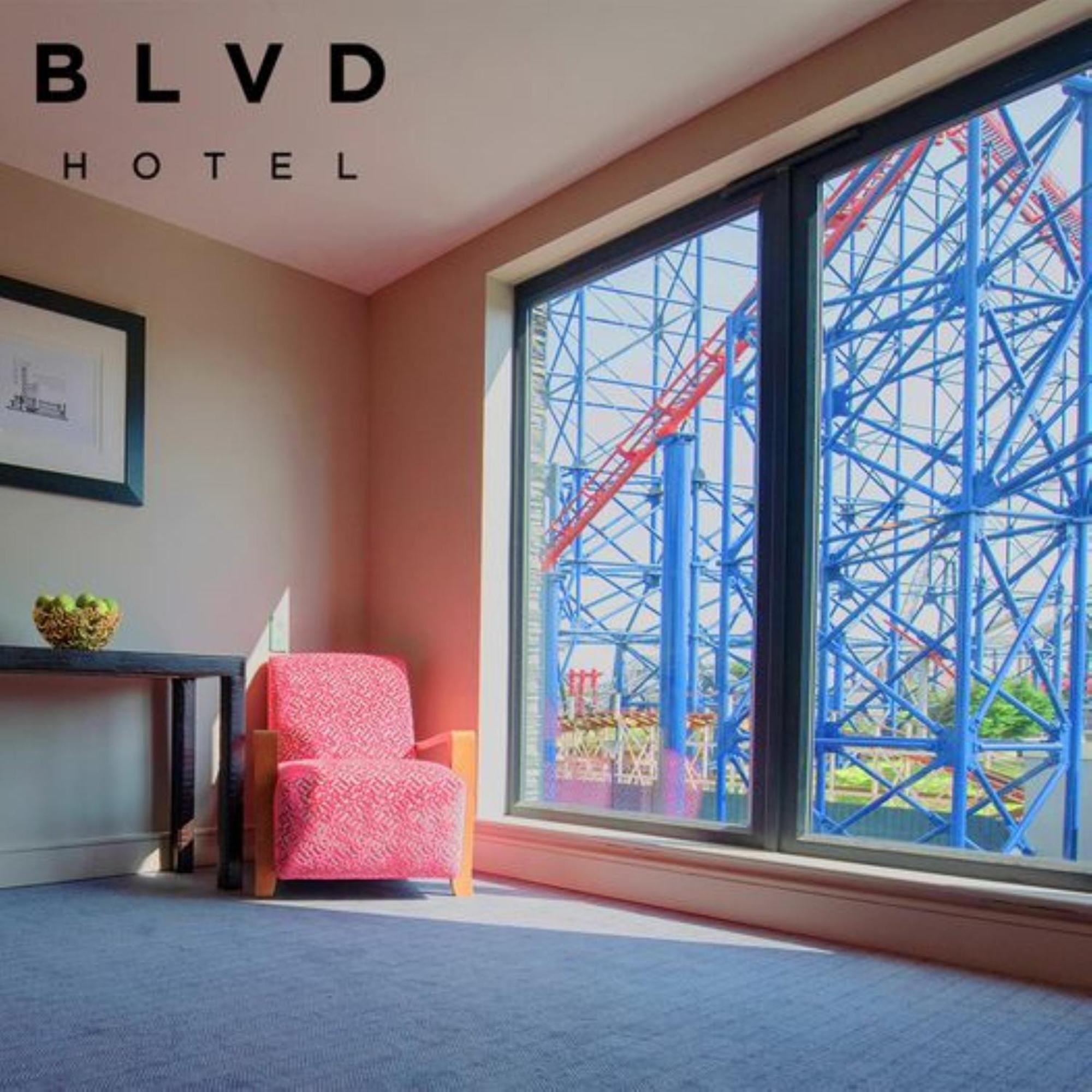 Boulevard Hotel Blackpool Eksteriør billede The interior of the hotel