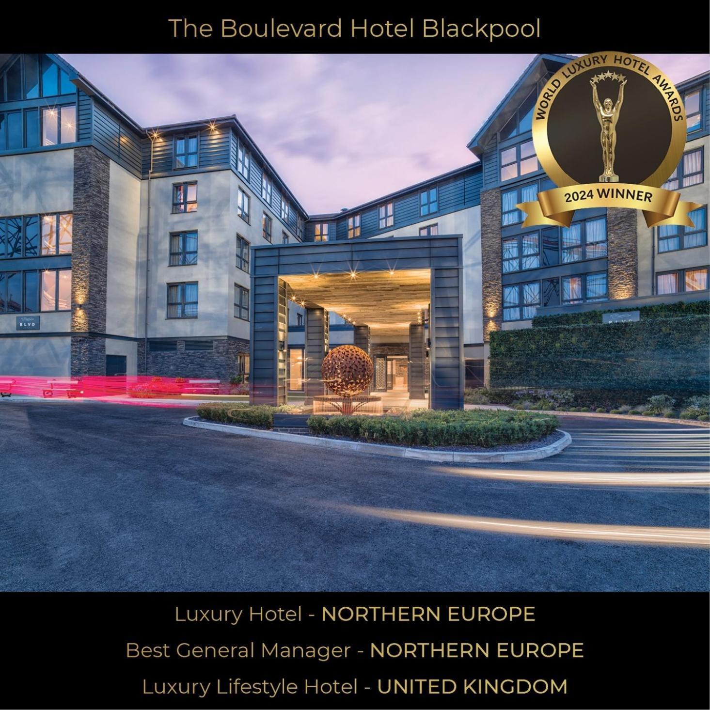 Boulevard Hotel Blackpool Eksteriør billede The Hotel