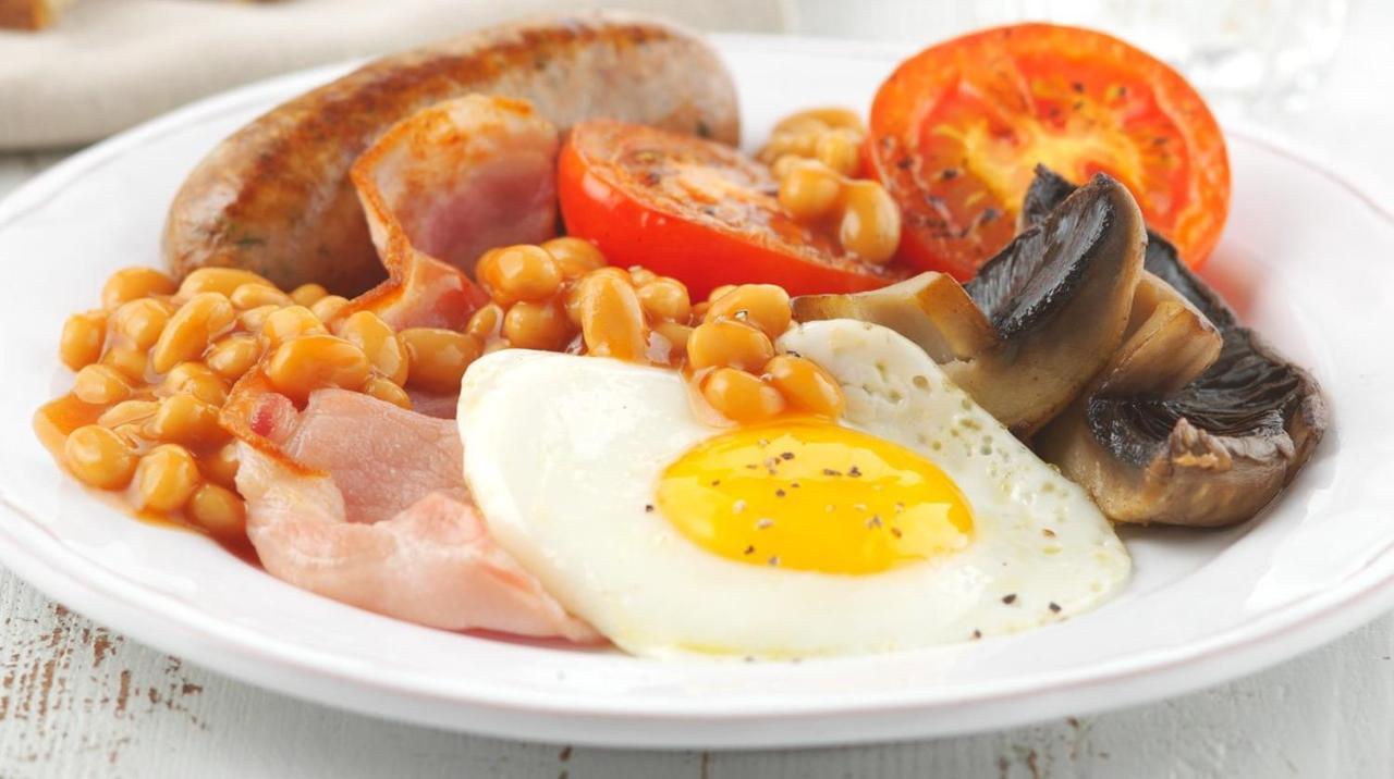 Boulevard Hotel Blackpool Eksteriør billede English breakfast